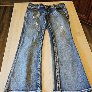 Blue Flare & Wide Leg Jeans